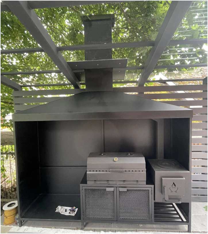 Мангальный комплекс с местом под тандыр - купить мангал от МАРТИН МЕТАЛЛ МОНТАЖ